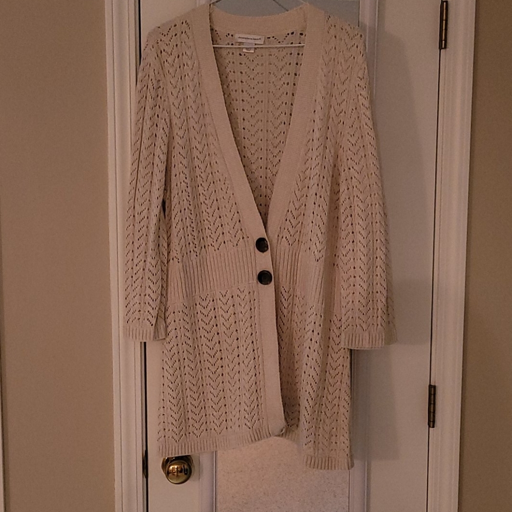 Christopher& Banks 3/4 sleeve sweater
